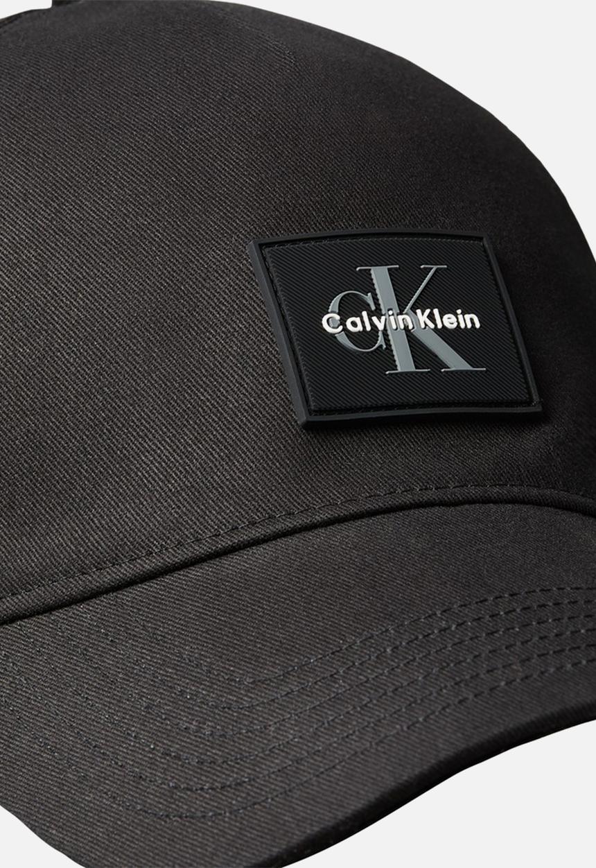 Calvin Klein - Monologo Rubber Patch Bb Cap - Black