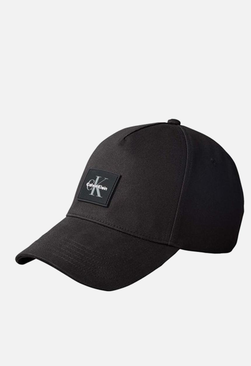 Calvin Klein - Monologo Rubber Patch Bb Cap - Black