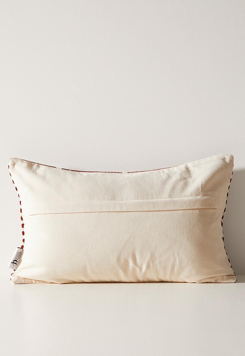Sixth Floor - Alis Woven Stripe Scatter - Rust