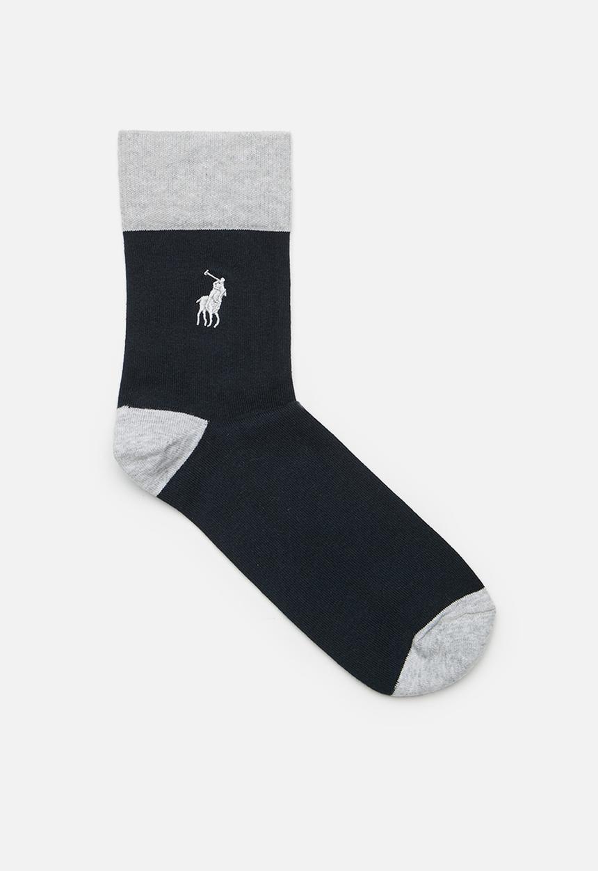 POLO - Colourblock Sock - Navy