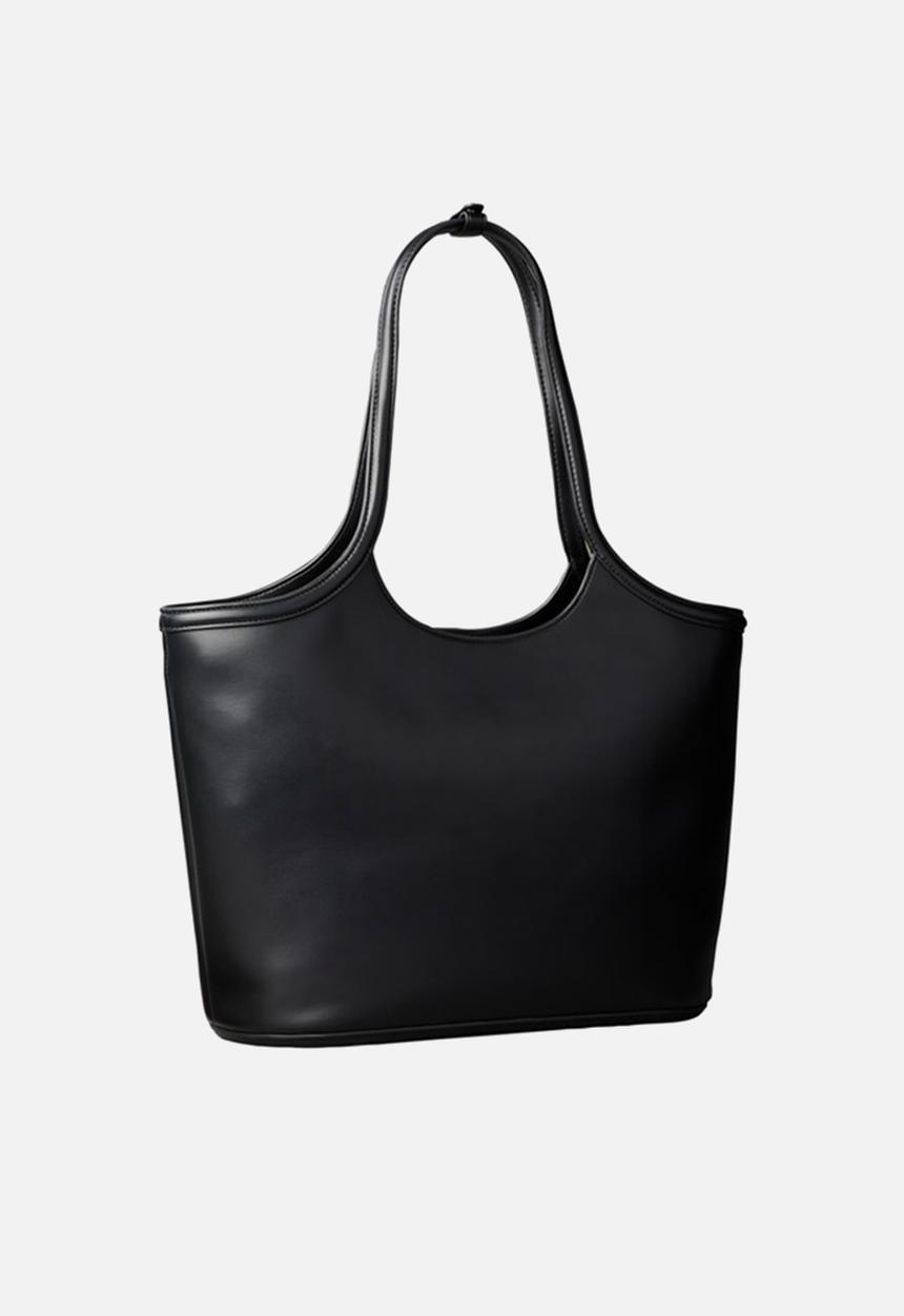 Calvin Klein - Bold Ck Shopper Handbag-Black/White