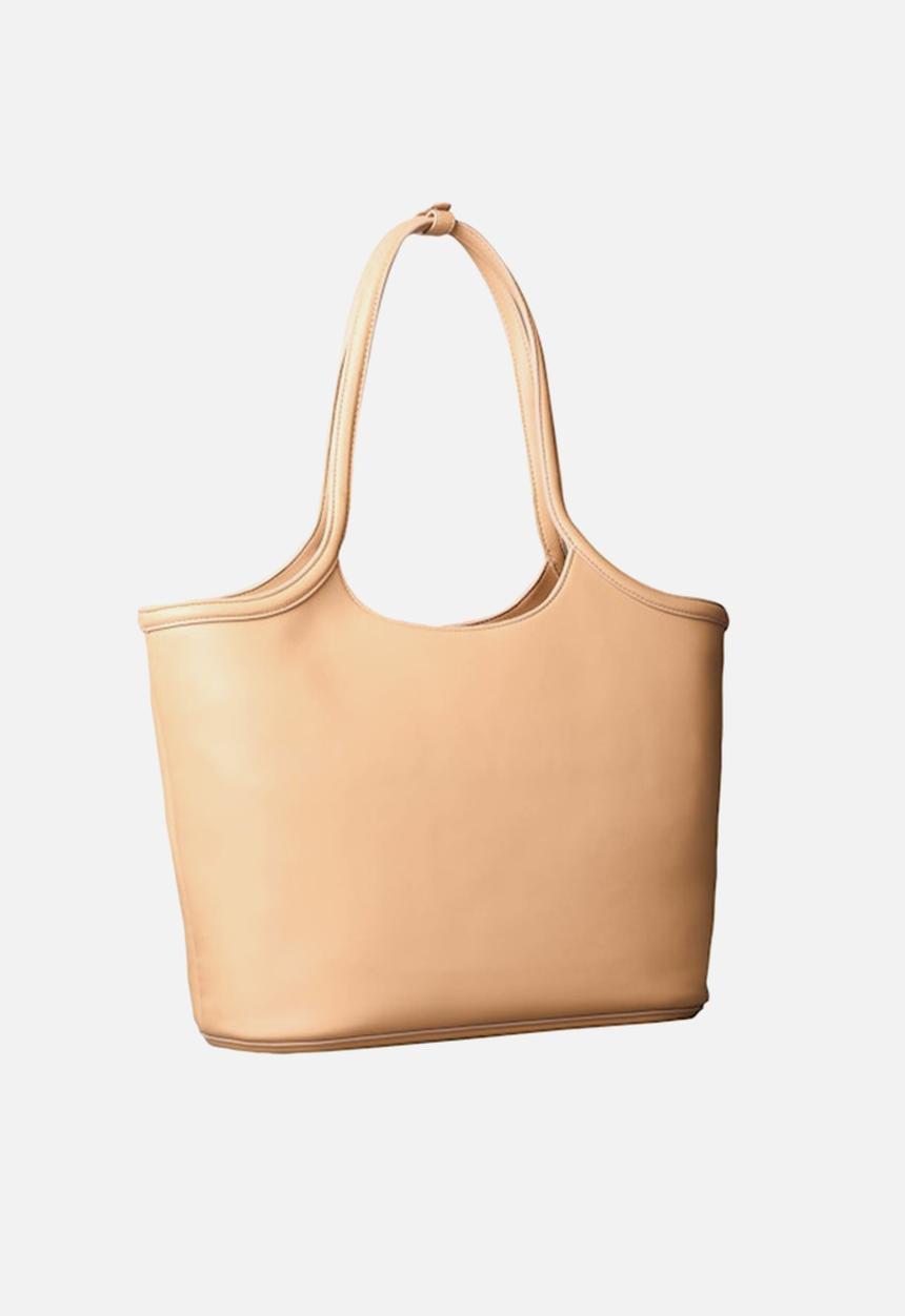 Calvin Klein - Bold Ck Shopper Handbag-Tannin
