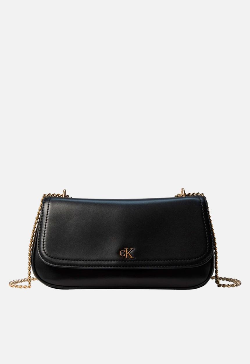 Calvin Klein - Ck Convertible Chain Small Bag Handbags-Black
