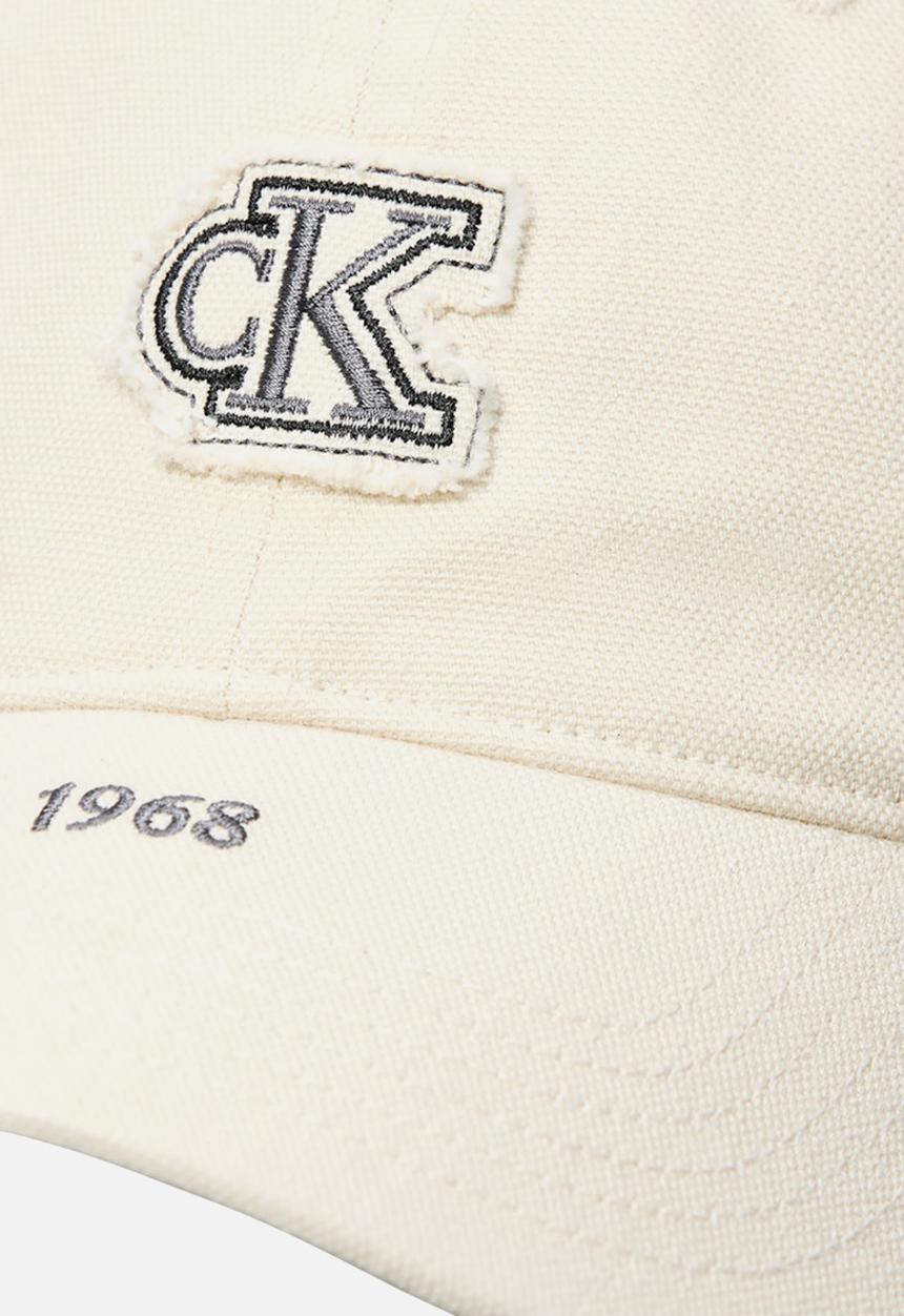 Calvin Klein - Washed Cotton Canvas Small Frayed Patch - Neutrals