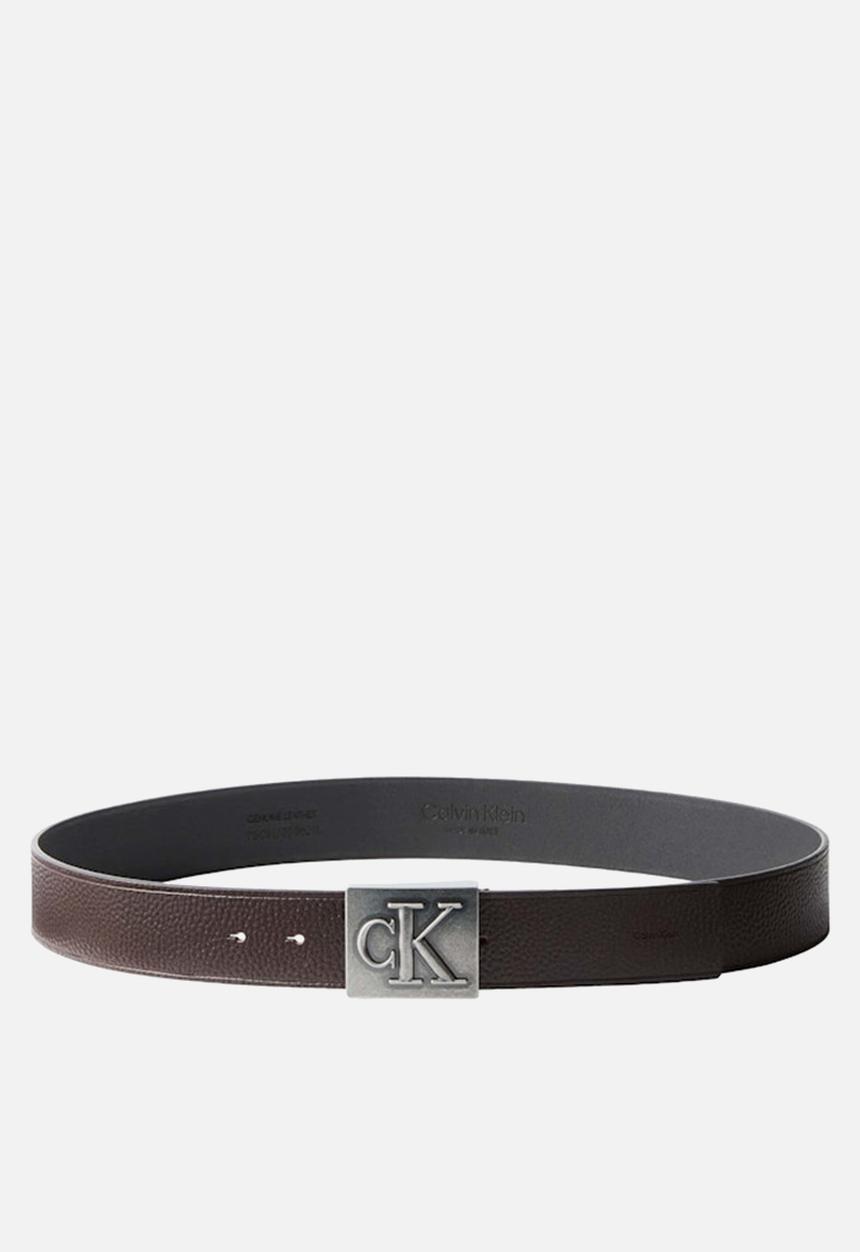 Calvin Klein - Ssnl Mono Plaque 40Mm - Brown