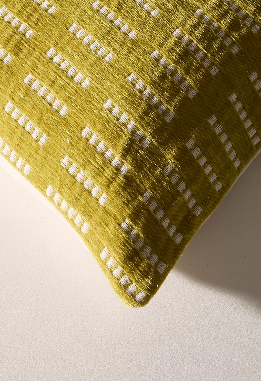Sixth Floor - Cass Woven Scatter - mustard