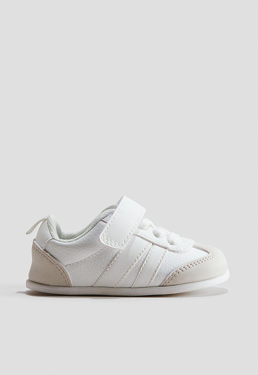 H&M - Barefoot trainers - white/beige
