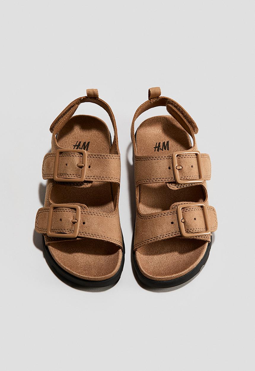 H&M - Sandals - dark beige