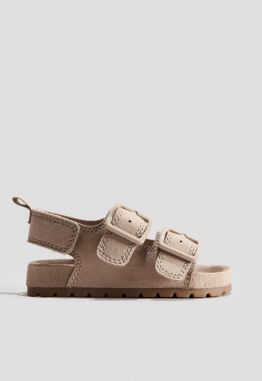 H&M - Buckle sandals - beige