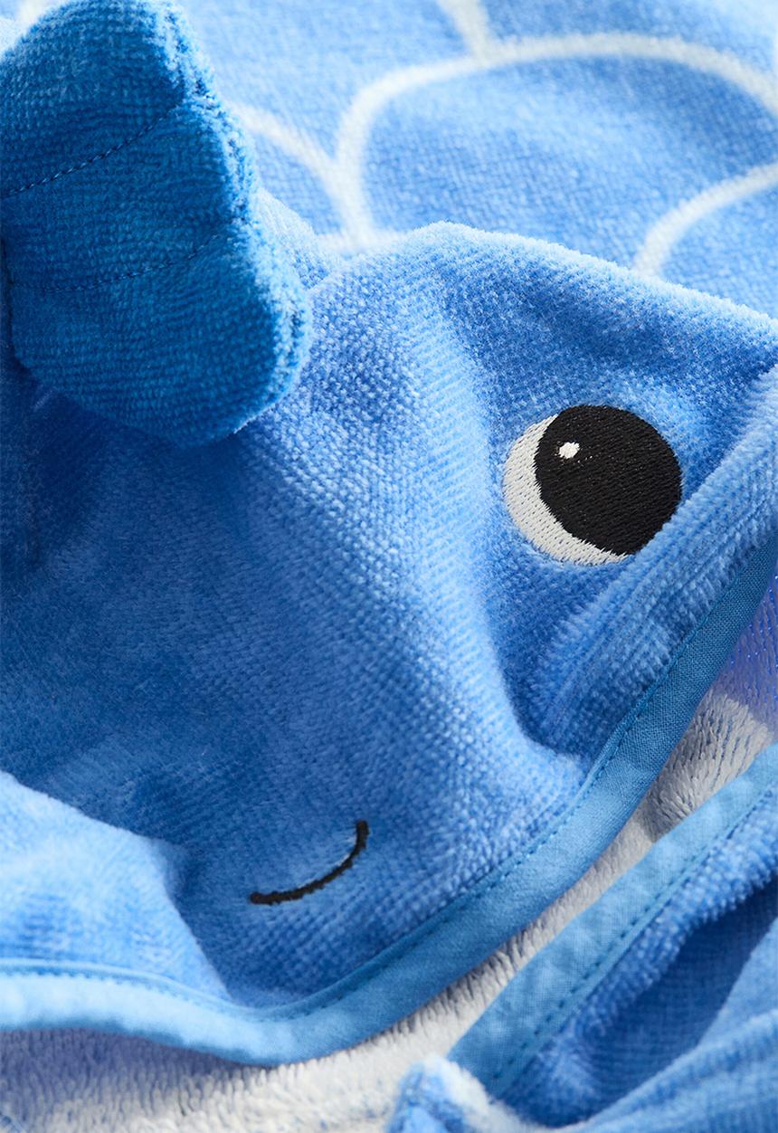 H&M - Towel cape - blue/fish