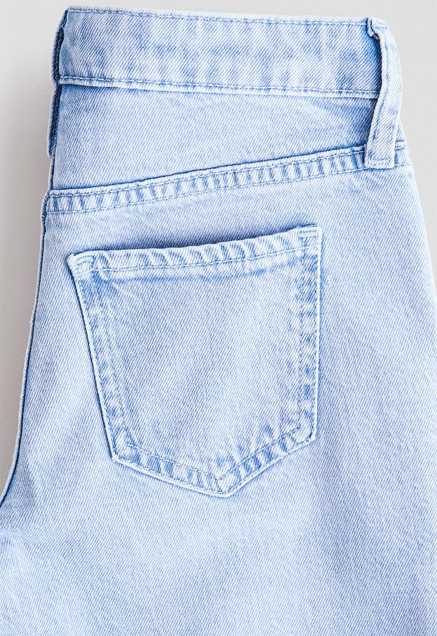 H&M - Wide leg jeans - light blue