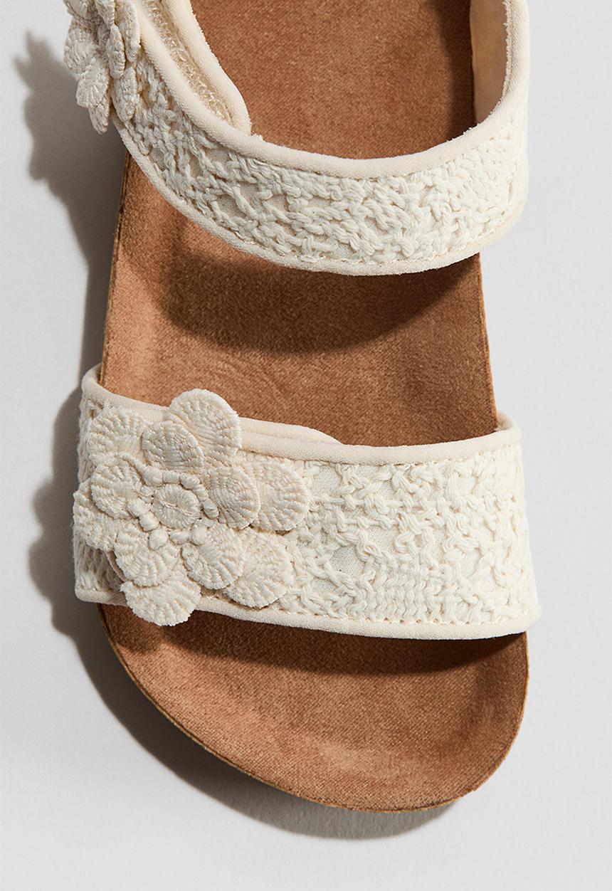 H&M - Sandals - cream
