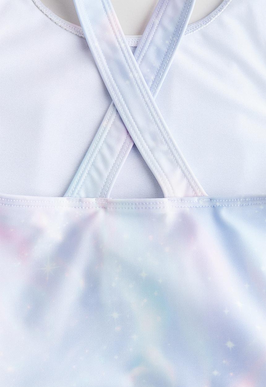 H&M - Printed swimsuit - white/frozen