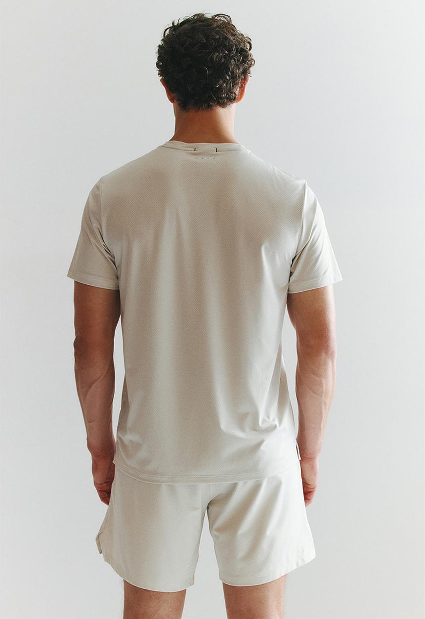 H&M - Sports shorts with drymove - natural white