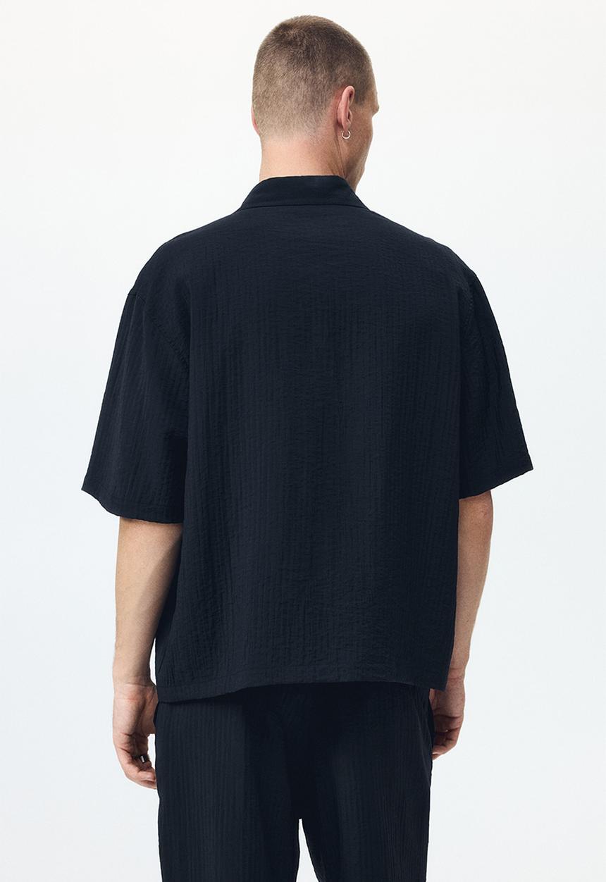 H&M - Relaxed fit shirt - black