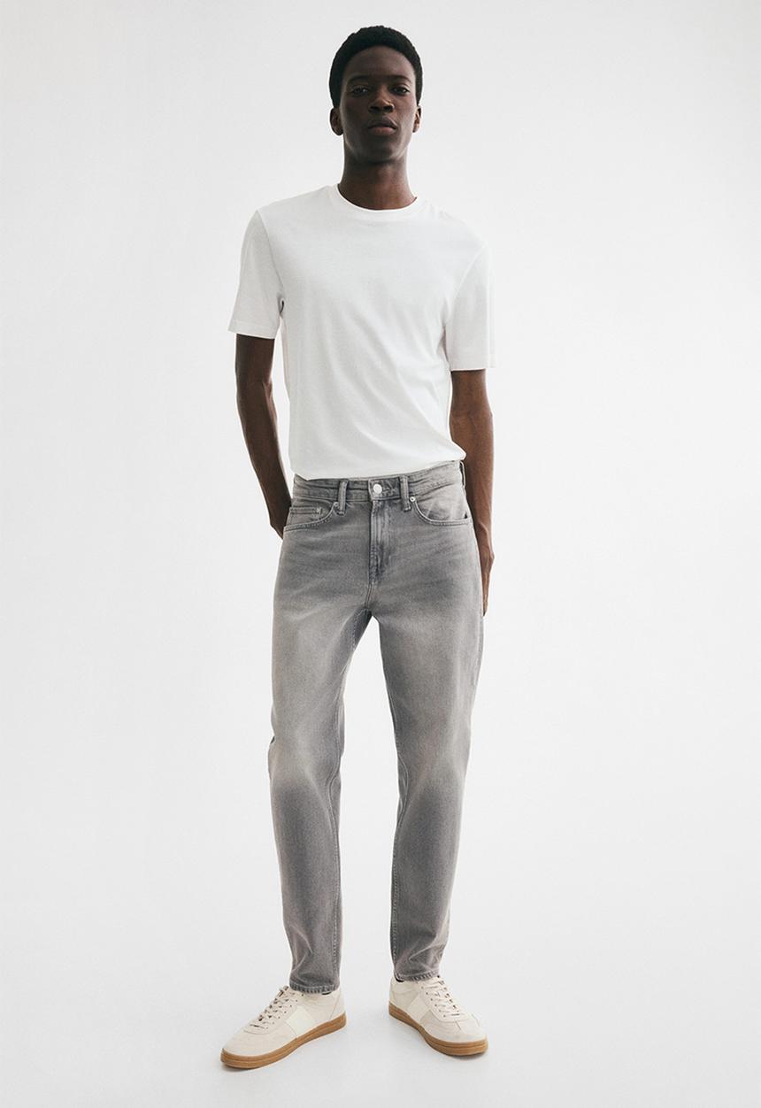 H&M - Tapered jeans - denim grey
