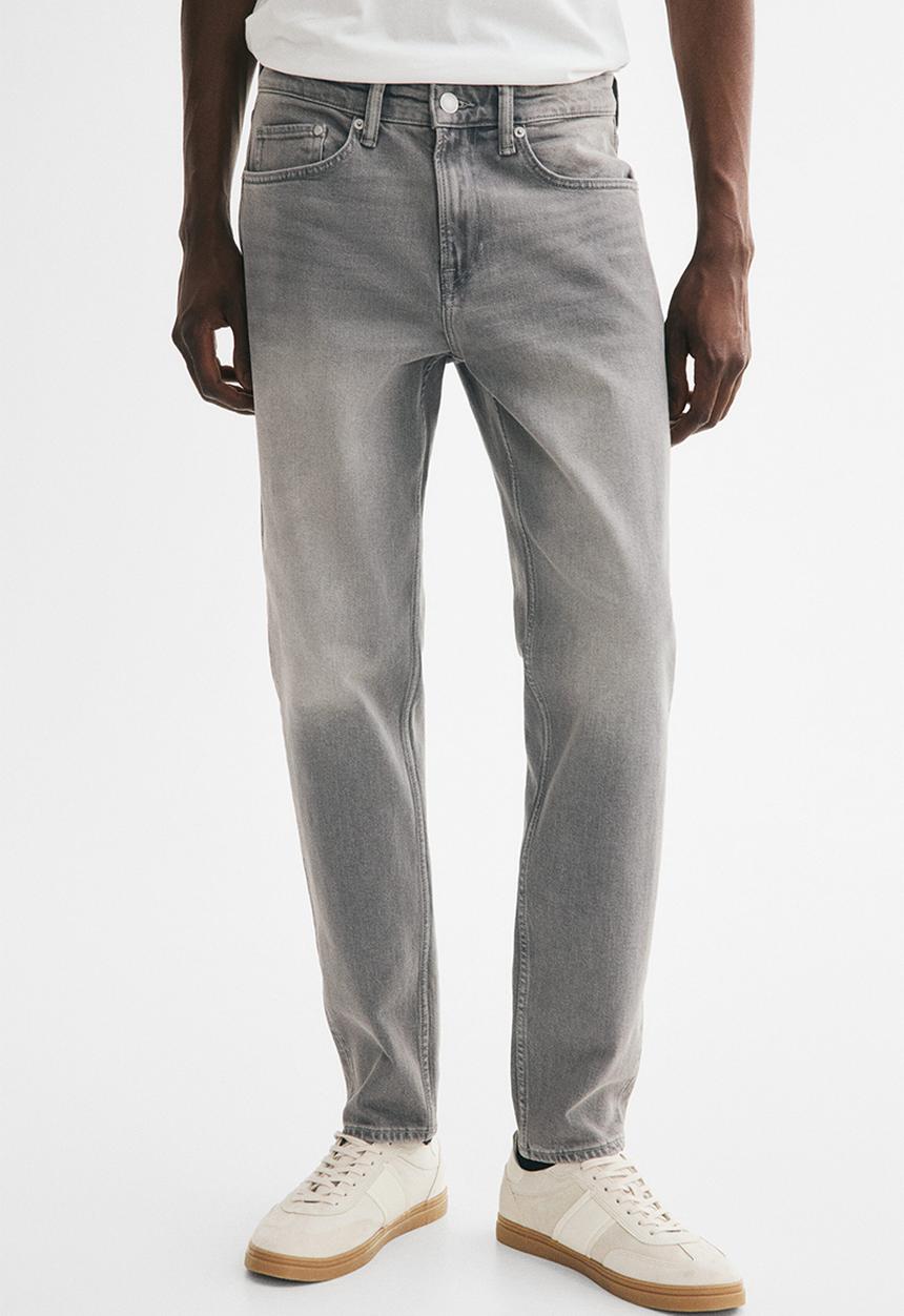 H&M - Tapered jeans - denim grey