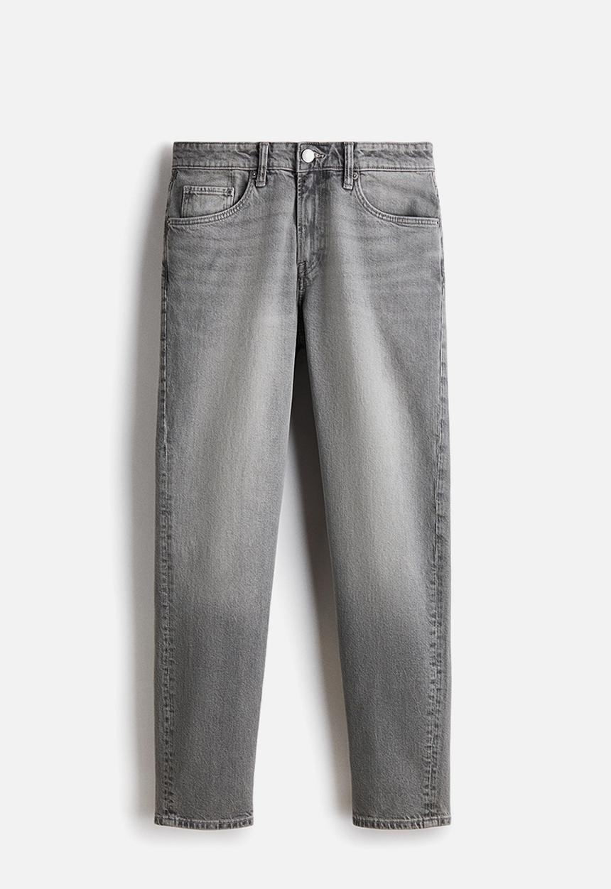 H&M - Tapered jeans - denim grey