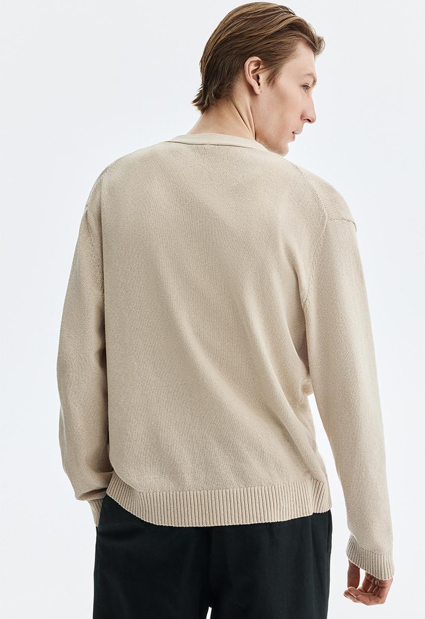 H&M - Relaxed fit cardigan - beige