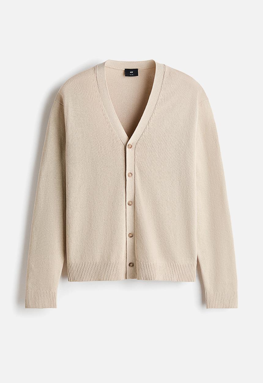 H&M - Relaxed fit cardigan - beige