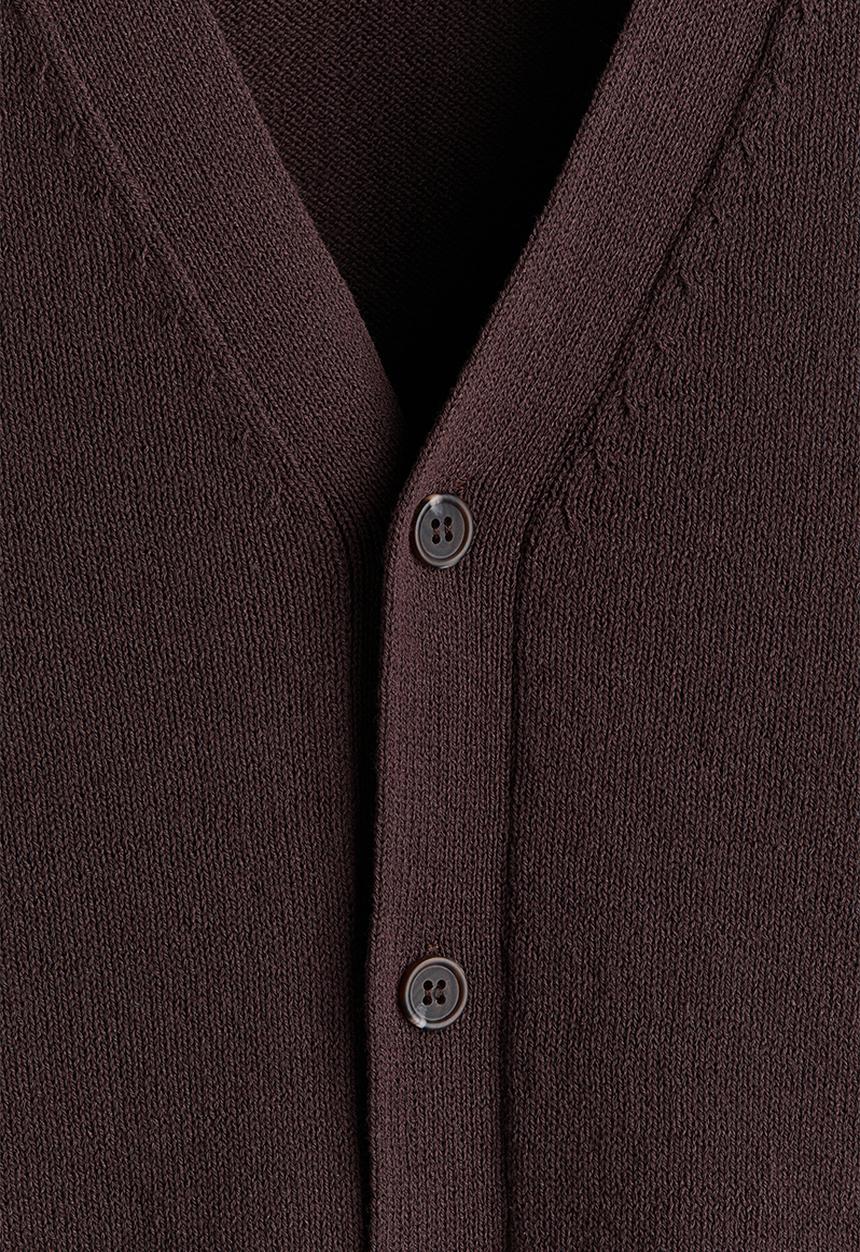 H&M - Relaxed fit cardigan - dark brown