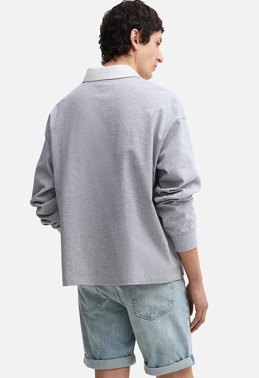 H&M - Slim denim shorts - light denim blue