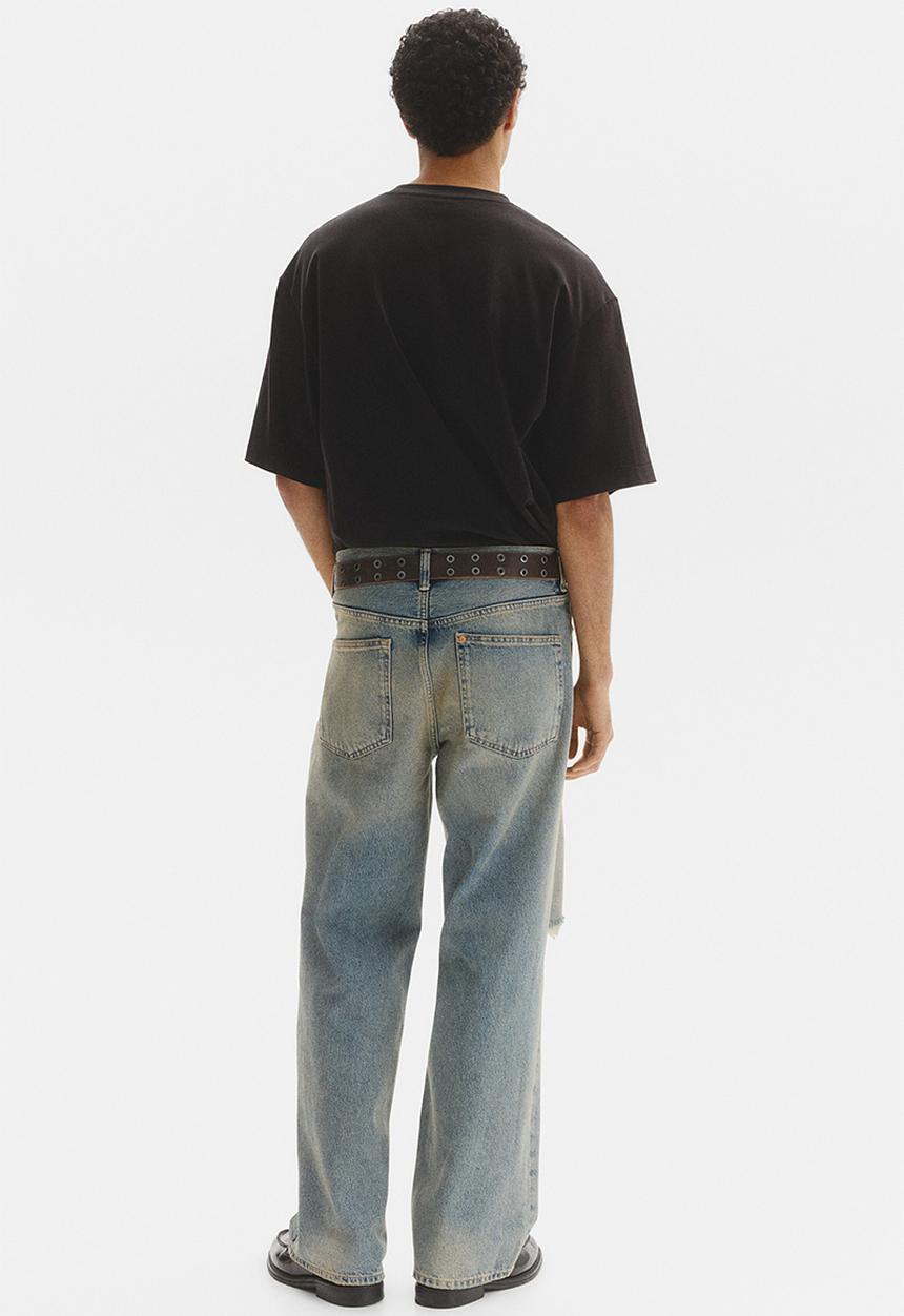 H&M - Loose jeans - light denim blue