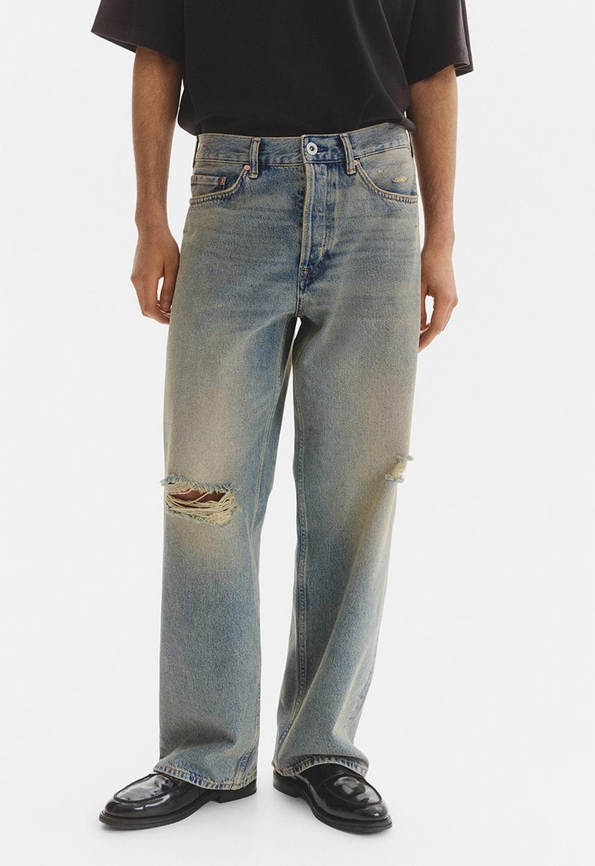 H&M - Loose jeans - light denim blue
