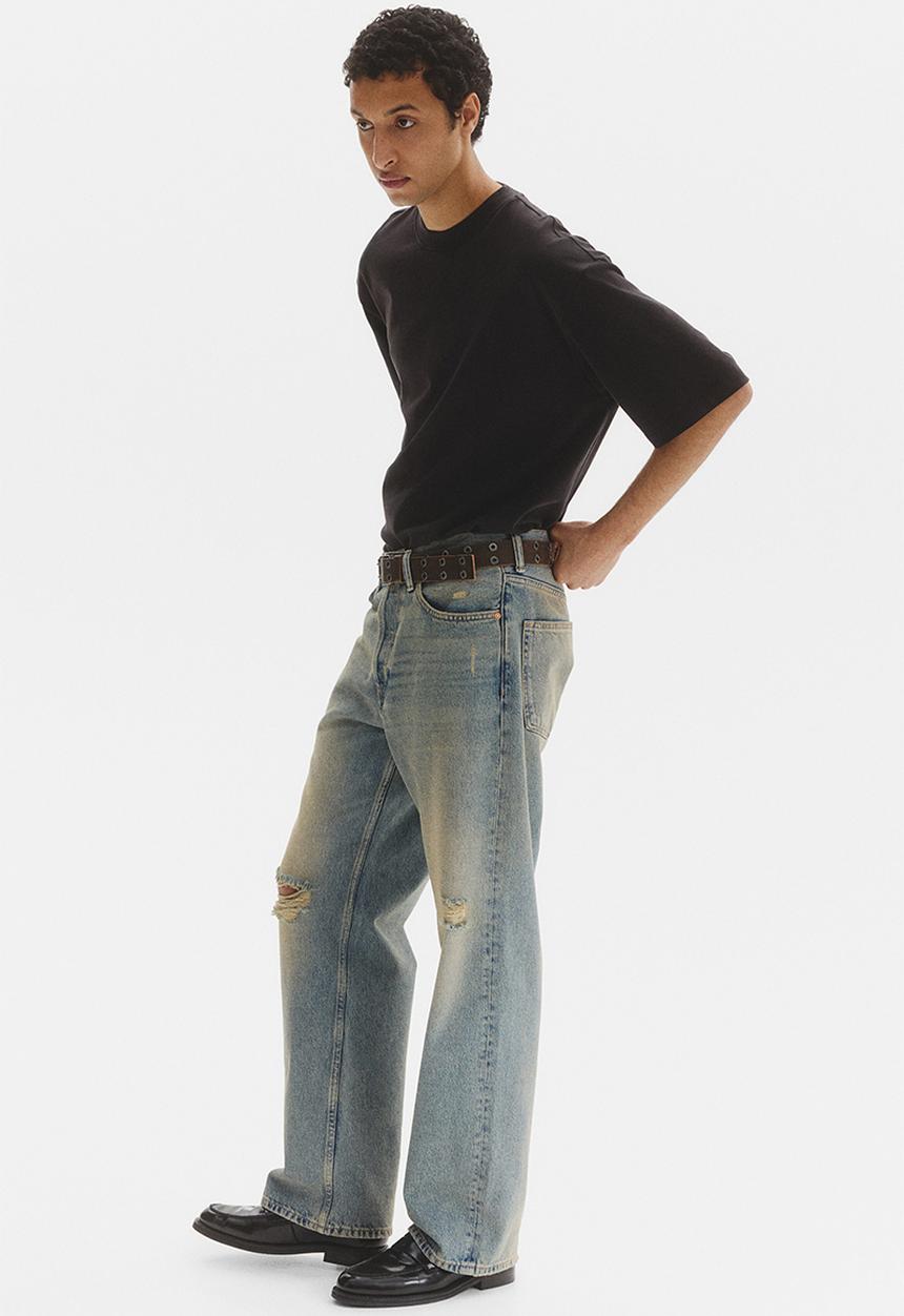 H&M - Loose jeans - light denim blue