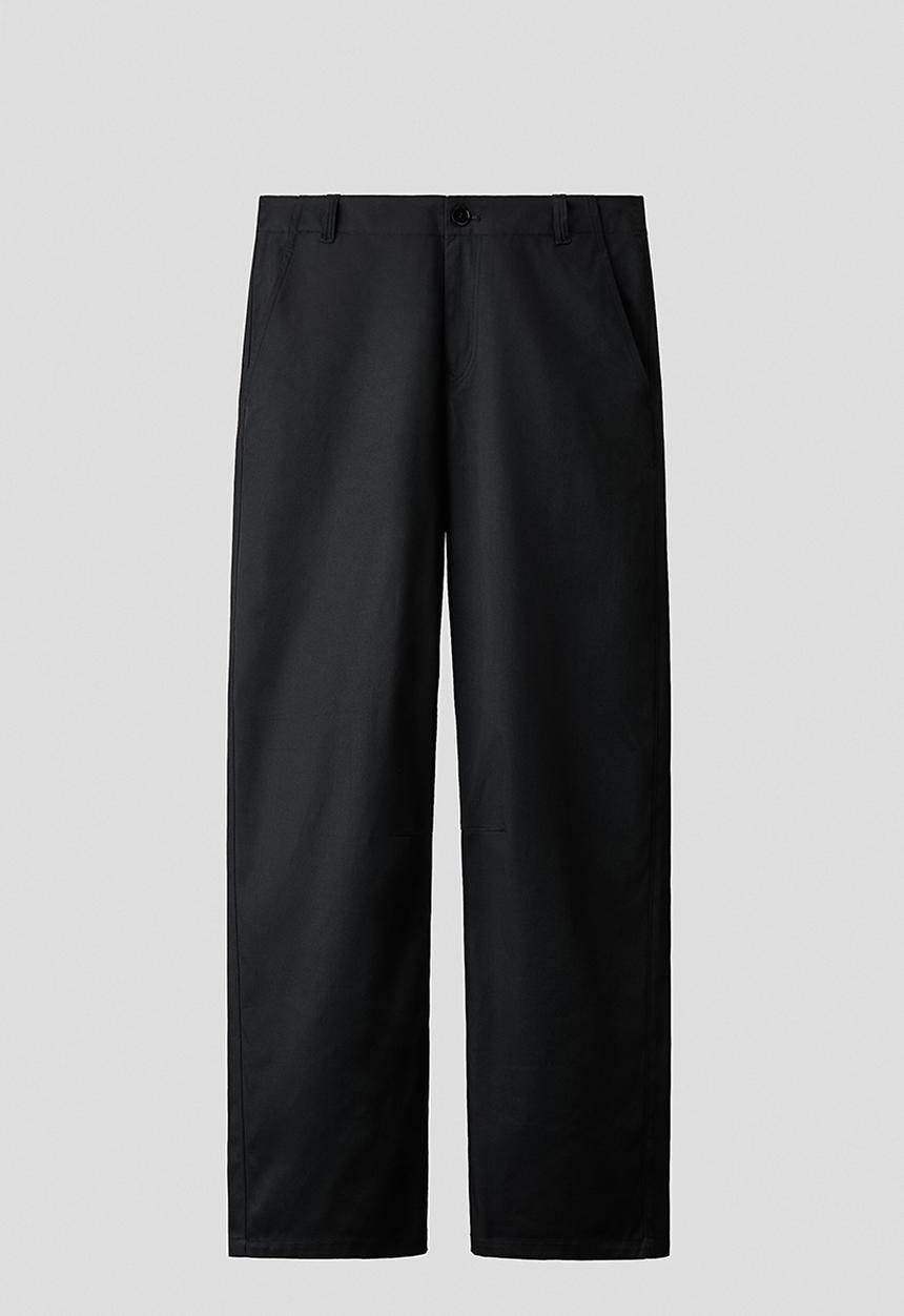 H&M - H&M Atelier:  Slim fit tailored twill trousers - black