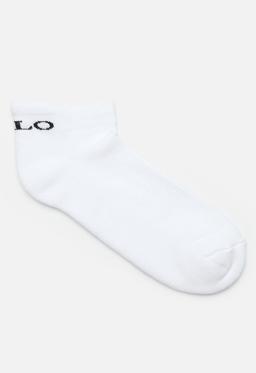 POLO - Classic Logo Ankle Sock - White