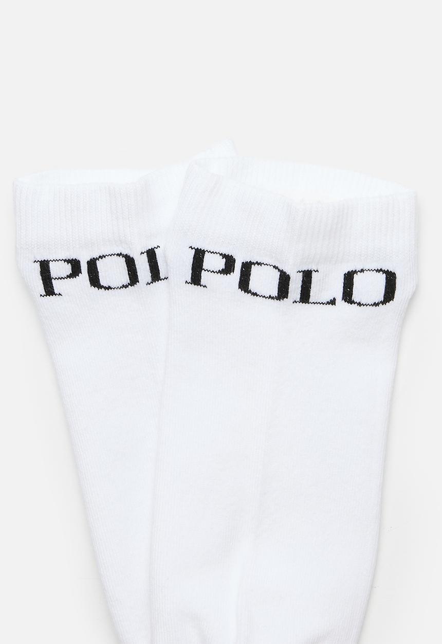 POLO - Logo Ankle Sock - White