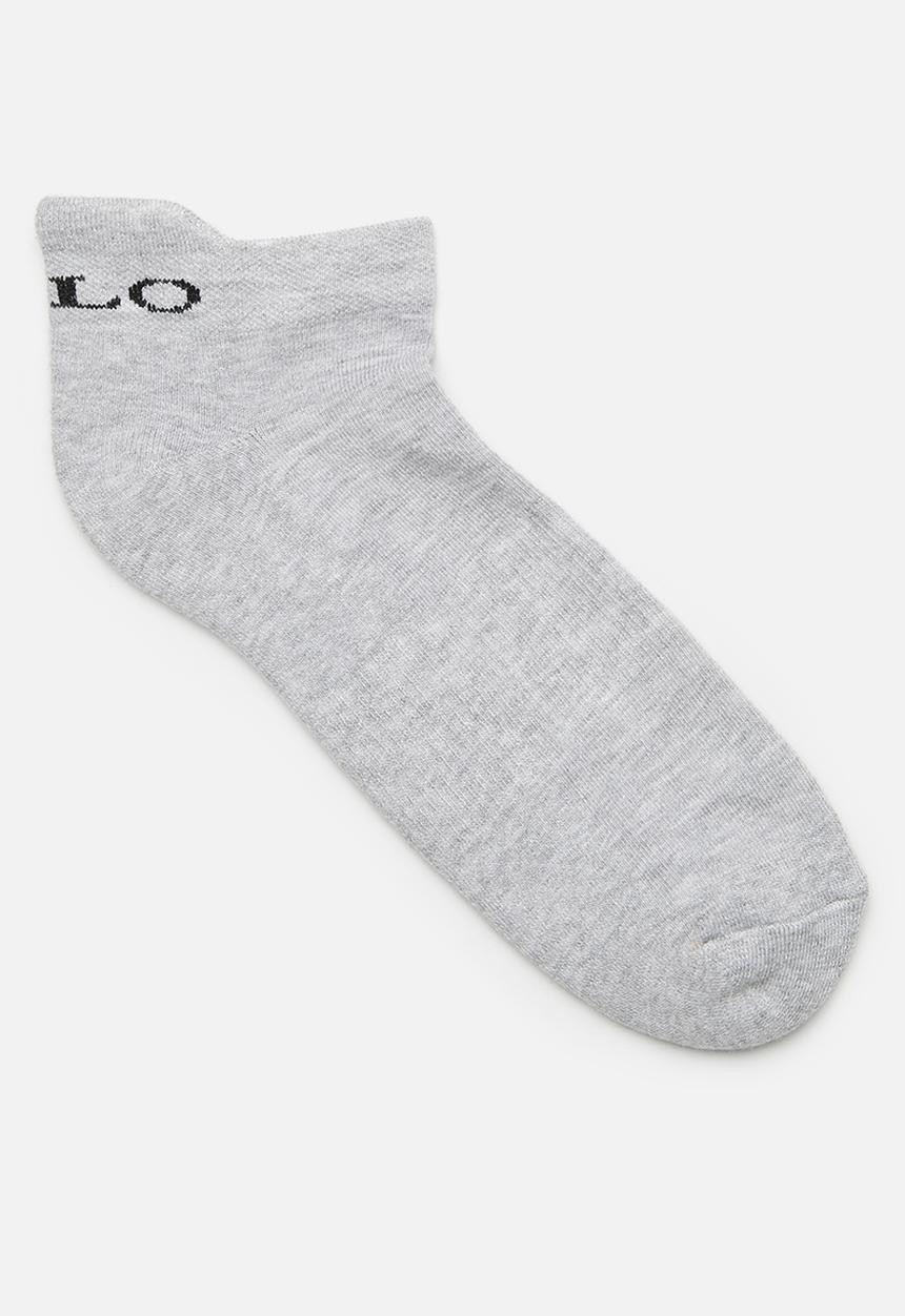 POLO - Classic Logo Ankle Sock - Grey