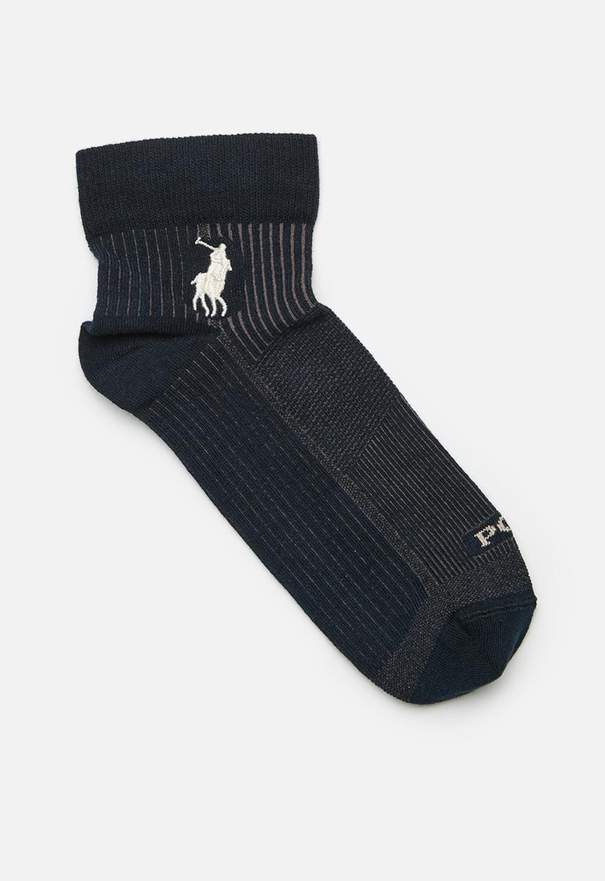 POLO - Rib Stripe Sport Sock - Navy