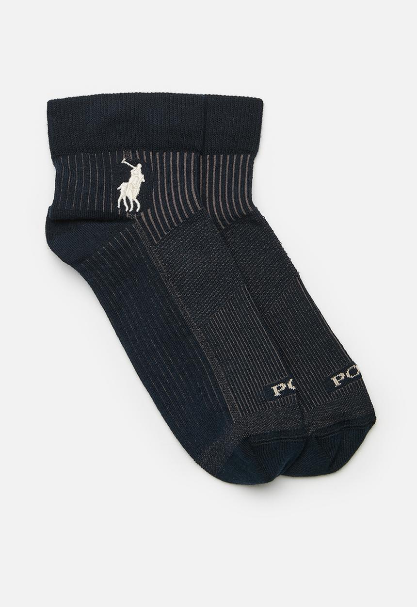 POLO - Rib Stripe Sport Sock - Navy