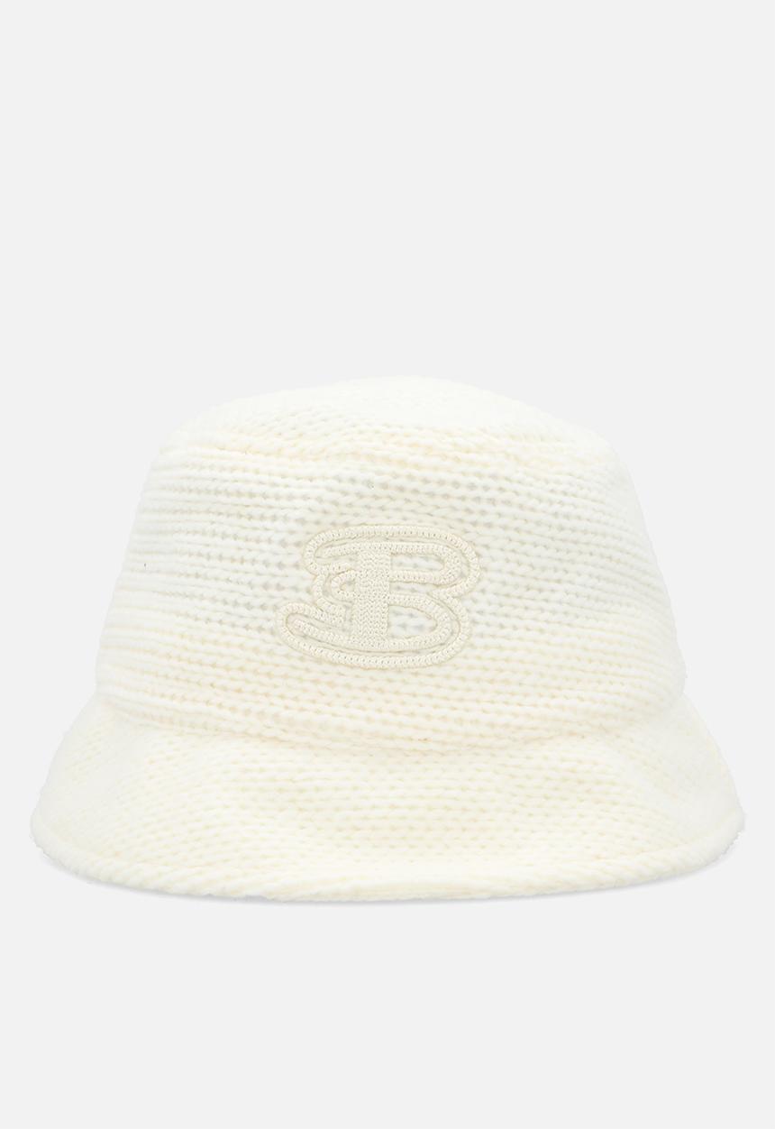 Ben Sherman - B Crochet Knit Hat - Off White