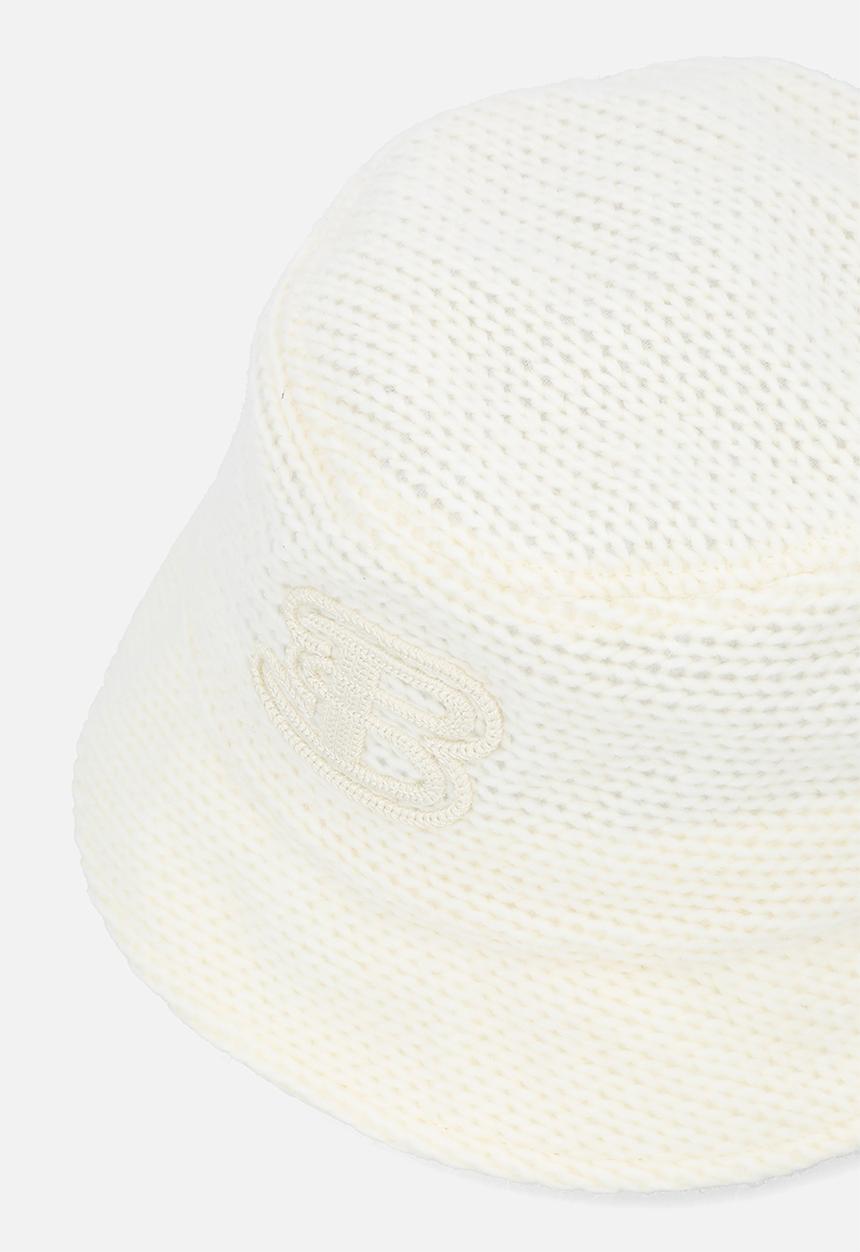 Ben Sherman - B Crochet Knit Hat - Off White