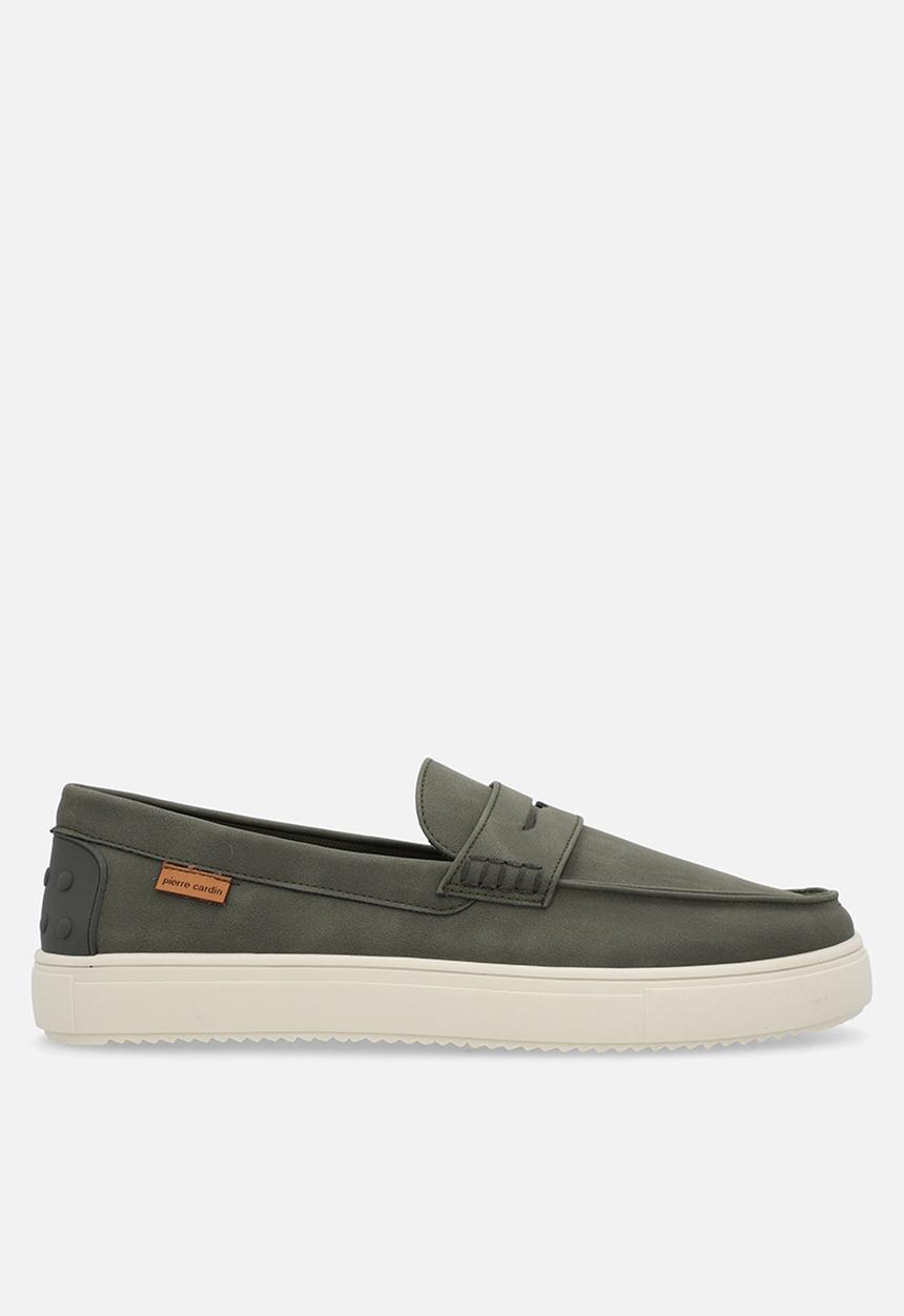 Pierre Cardin - PAYTON CASUAL SLIP ON Olive White