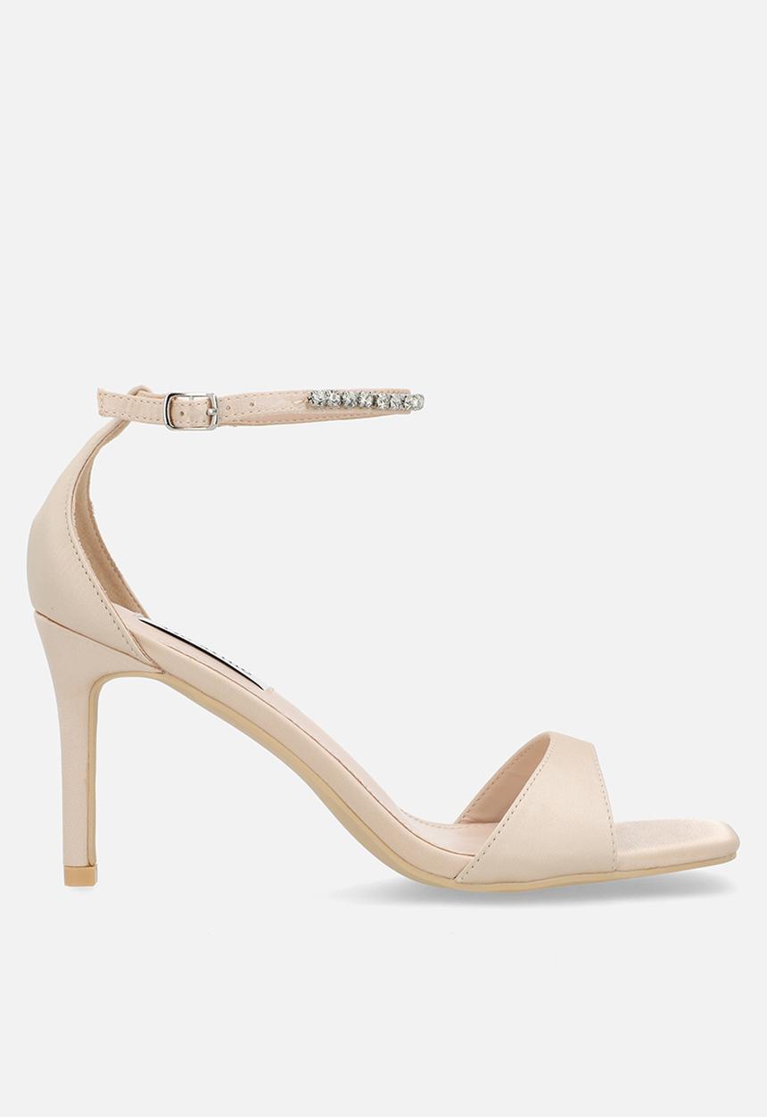 Be Mine - lysha ankle strap heel - rose satin