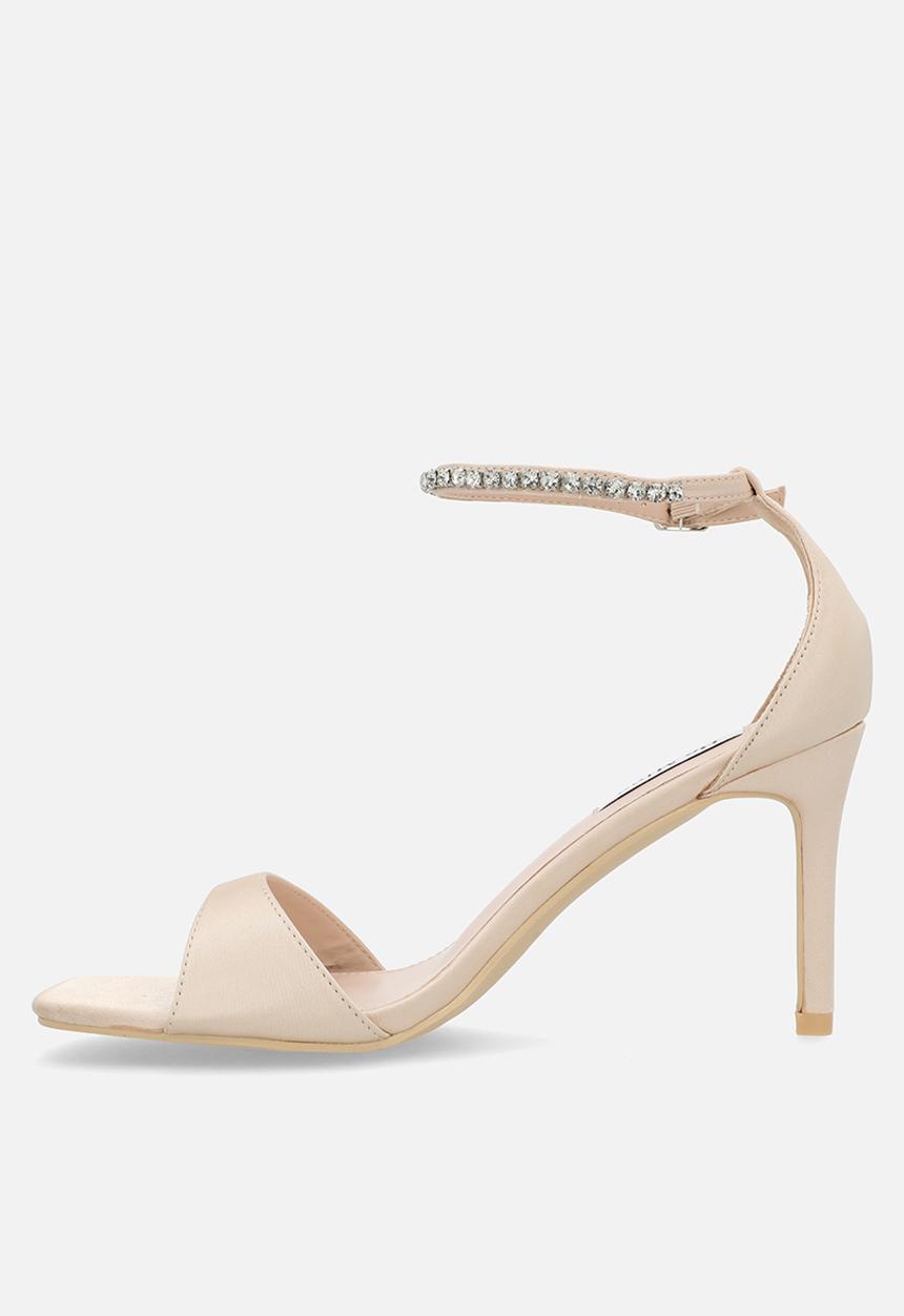 Be Mine - lysha ankle strap heel - rose satin