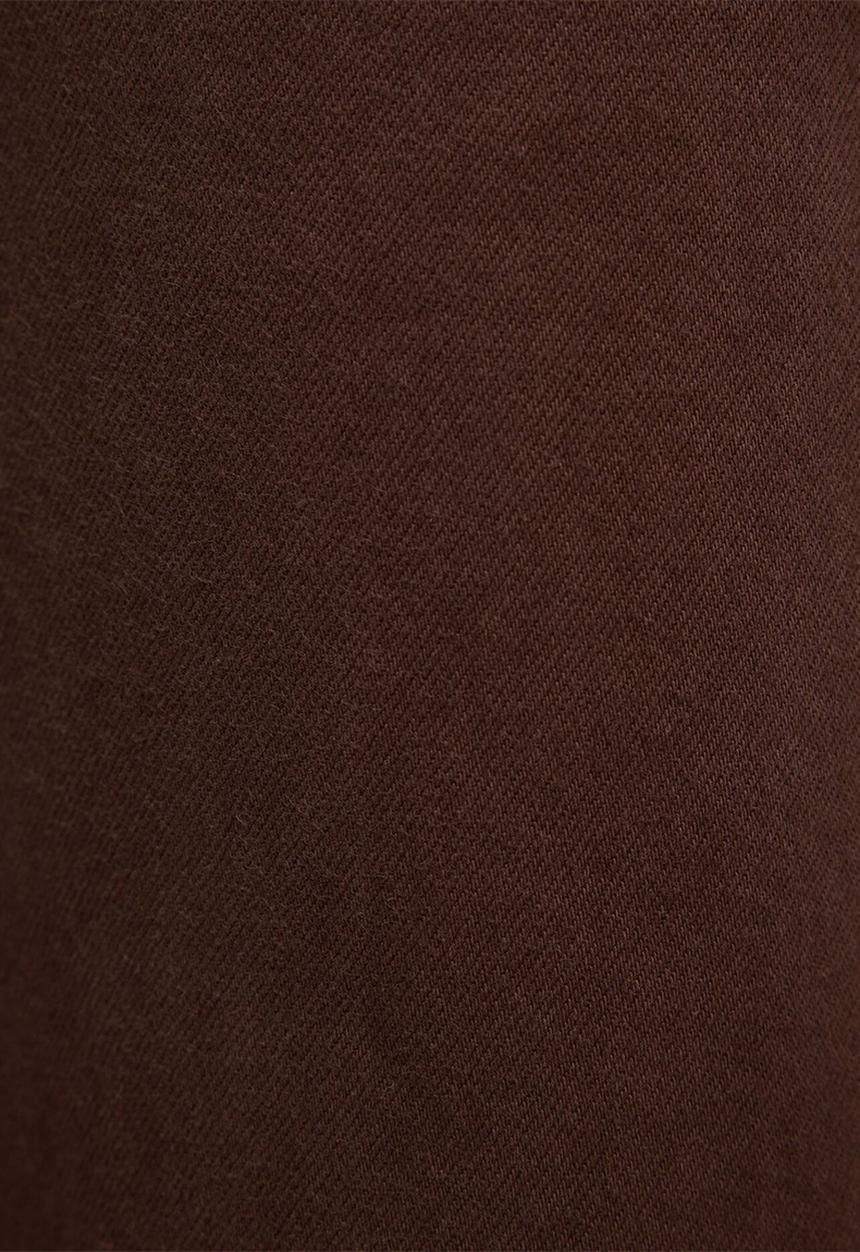 Forever New - Gia high-rise wide leg jeans in chocolate