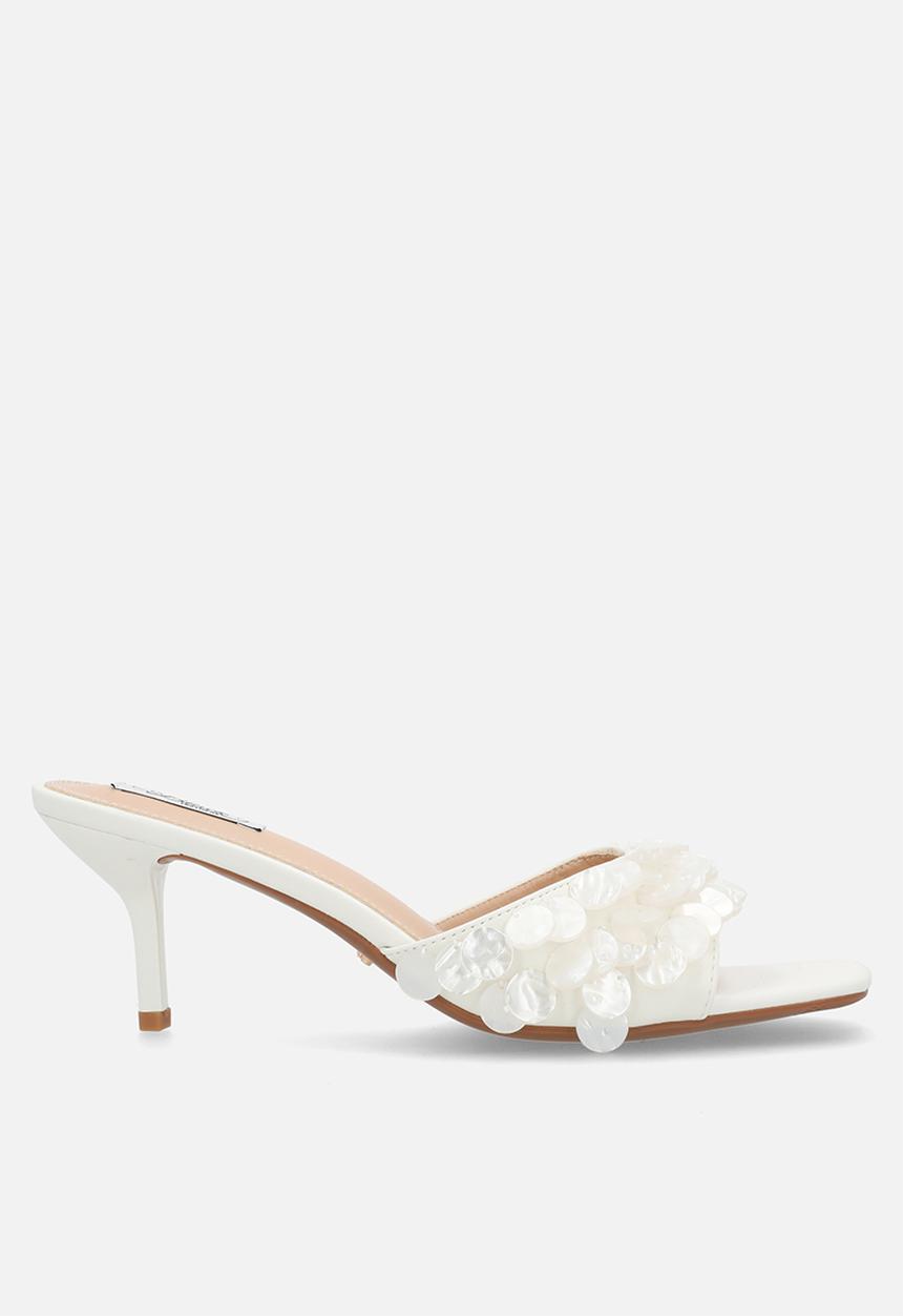 Miss Black - Cassidy 1 shell heel - white
