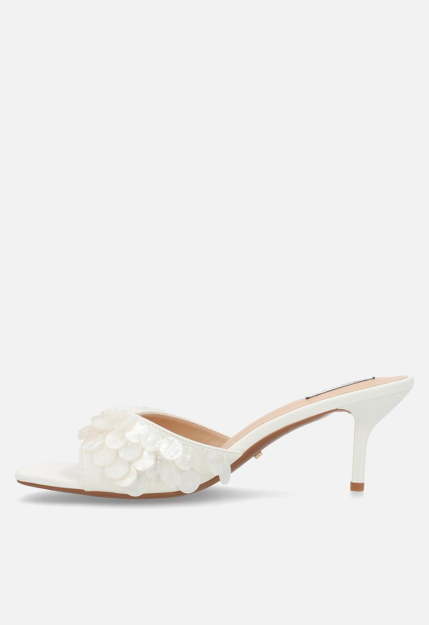 Miss Black - Cassidy 1 shell heel - white
