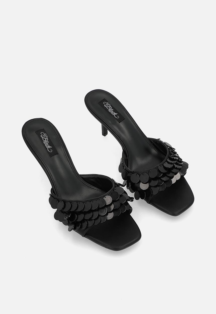 Miss Black - Cassidy 1 shell heel - black