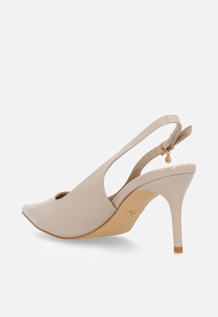 Miss Black - Gallery 13 slingback heel - natural