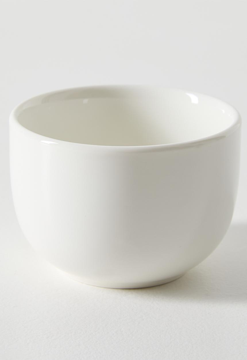Excellent Houseware - Porcelain Bowls & Tray with Handle Serving Set - 4pcs