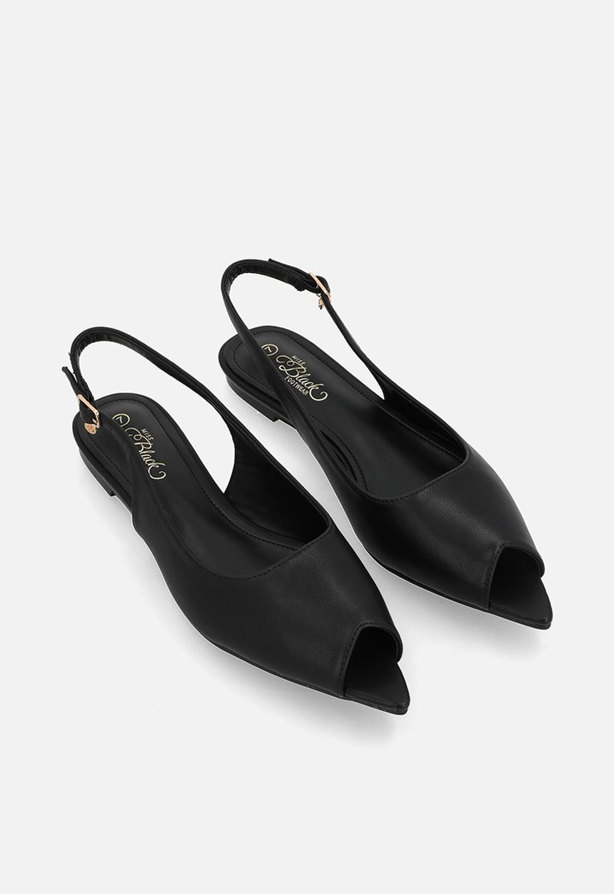 Miss Black - Lavelle 5 peep toe pump - black