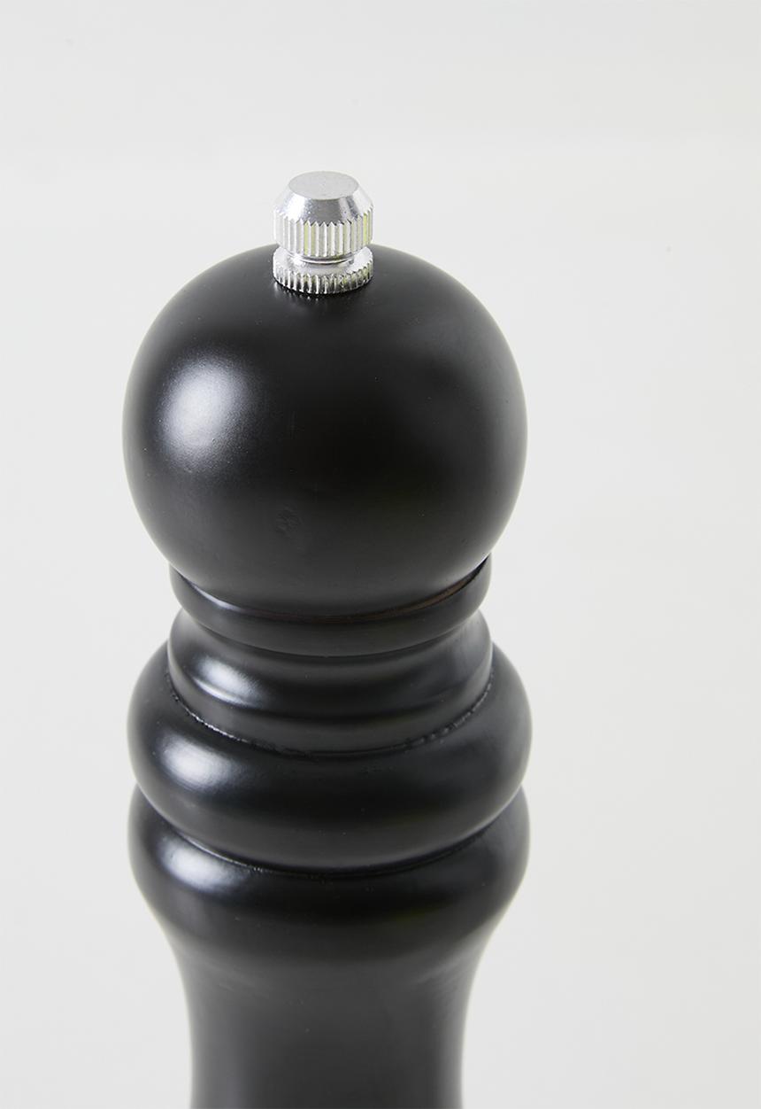 Excellent Houseware - Wooden Pepper Mill - Black