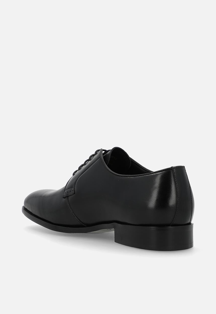 Fabino - Smooth leather derby - black