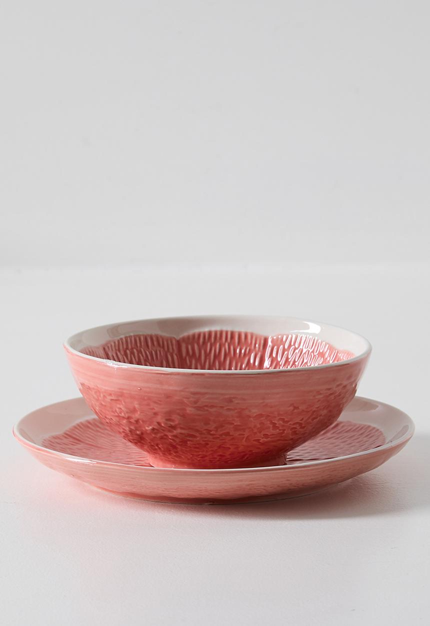 Excellent Houseware - Red  Citrus Bowl - 15cm